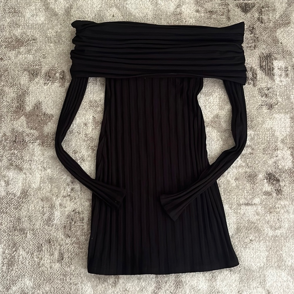 Reformation Long Sleeve Mini Dress